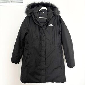 The North Face Women's Black "Arctic Parka" Coat--Size XL